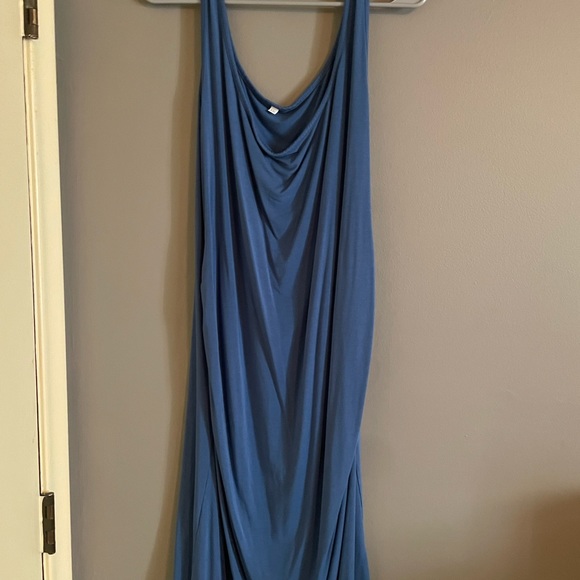 Maternity dress blue bodycon NWOT XXL pregnancy pregnant - Picture 2 of 4